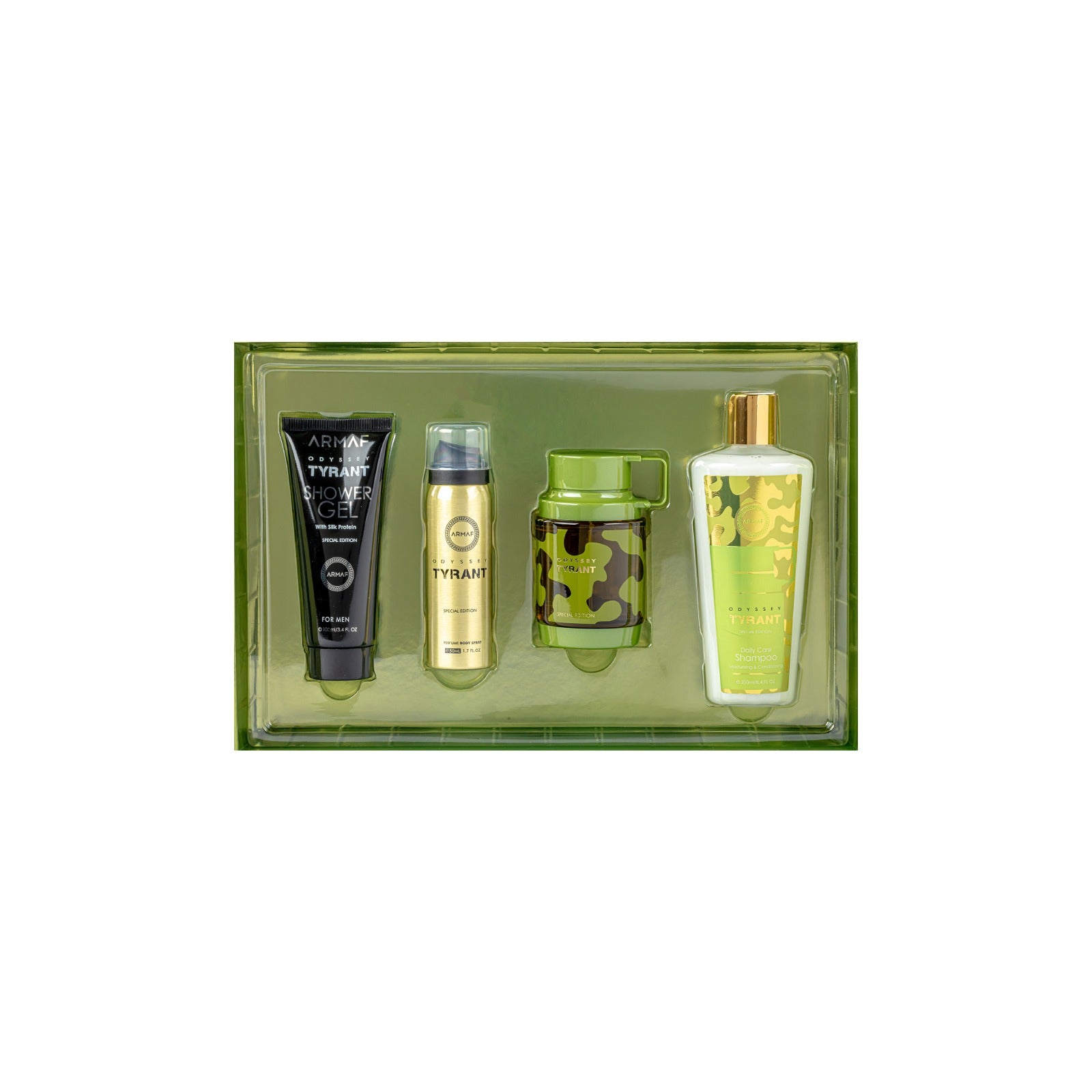 ODYSSEY TYRANT RAINOW EDITION 4 PIECES GIFT SET - Image 1